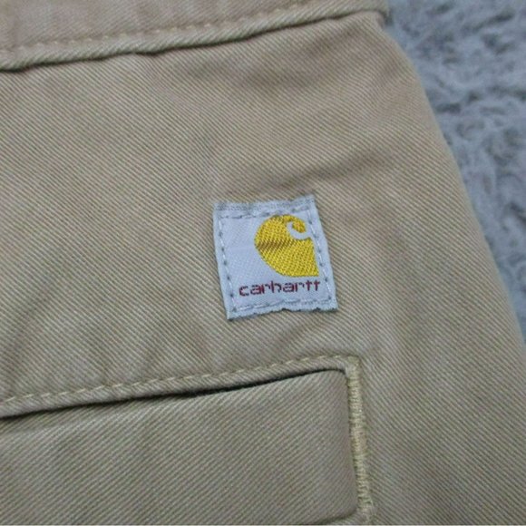 Carhartt Pants Mens 36x34 Brown Cotton Mid Rise Relaxed Fit Twill Work - Picture 11 of 16